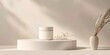© Anastasiia - Minimalist product skincare background with neutral colors and simple design elements. Concept Product Photography, Skincare Products, Neutral Backgrounds, Minimalist Design, Simple Elements
