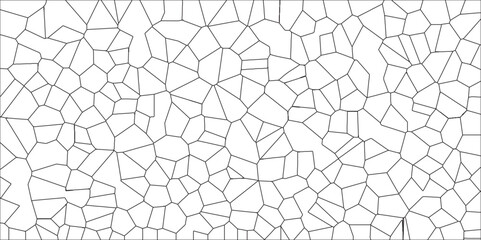 Aufkleber - Quartz natural fragment Cement kitchen decor White Camouflage Seamless Broken Glass. 3d shapes Geometric Retro tiles pattern. White marble bath floor. 