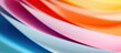 © vxnaghiyev - Abstract color background with blurred, colorful papers providing a vibrant setting for a copy space image.
