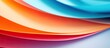 © vxnaghiyev - Abstract color background with blurred, colorful papers providing a vibrant setting for a copy space image.