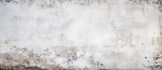 Poster - A vintage or grungy white background with a natural cement texture, perfect for a copy space image.