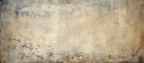 Poster - Vintage canvas texture with antique grunge elements. Abstract old background featuring fine art design, vignette, and copy space image.
