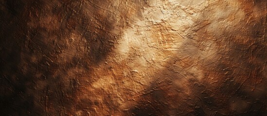 Poster - Brown textured detail background art material. with copy space image. Place for adding text or design