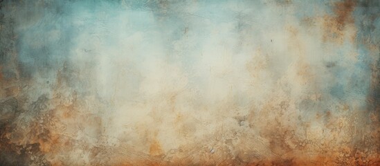Canvas Print - Vintage background with a grunge paper texture, ideal for use as a backdrop with copy space image.