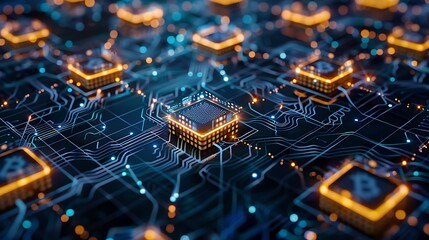 Poster - blockchain brilliance: illuminating the digital frontier