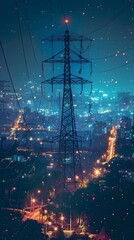 Poster - Smart City Energy Management System Monitoring and Optimizing Power Usage at Night