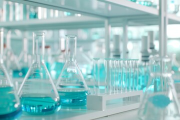 Aufkleber - World Science Day Highlight Advanced Equipment in a Modern University Science Laboratory