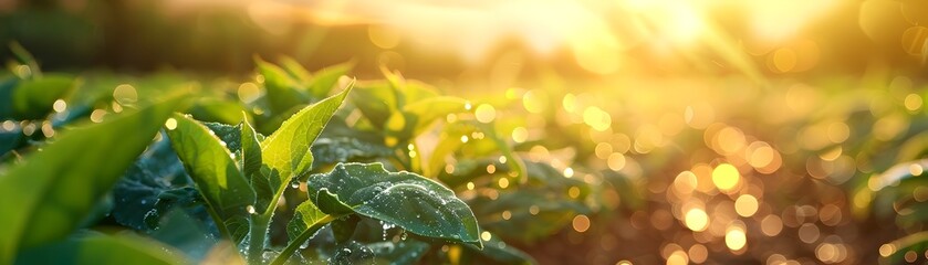 Poster - smart agricultural irrigation systems conserving water efficiently for sustainable farming