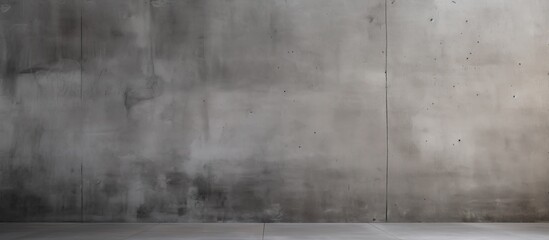 Aufkleber - Construction industry themed background with a vertical gray cement wall texture, ideal for showcasing products with copy space image.