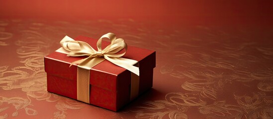 Poster - Small gift box with copy space image.