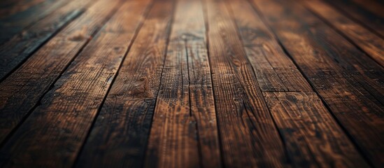 Poster - Close up view of a wooden surface providing a textured background, with copy space image.