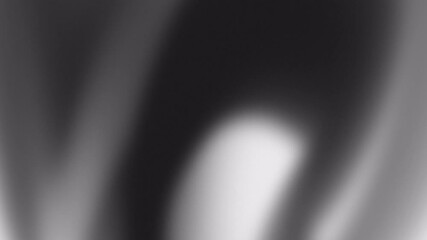 Poster - Black and white warp animation gradient, grainy texture background motion graphics