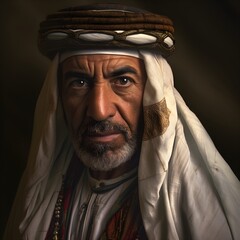 Wall Mural - An Older Hebrew Man from the Ancient Middle East during Bible Times