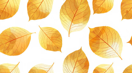 Wall Mural - autumn leaves background