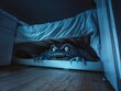 © Business Pics - kid is afraid of monster under bed