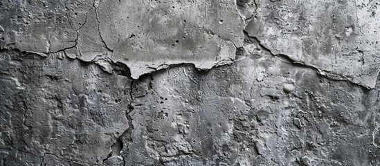 Poster - Closeup of a textured grey wall that provides copy space image.