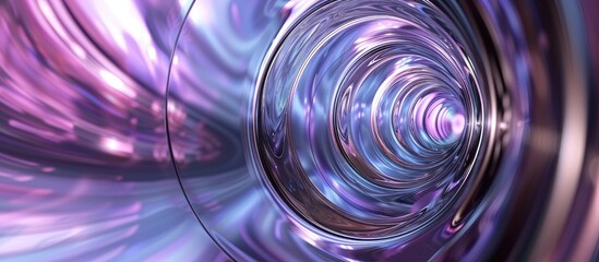 Canvas Print - Abstract background in shades of violet, blue, and brown with a silver circular element, ideal as a concept backdrop for holiday-themed copy space image.