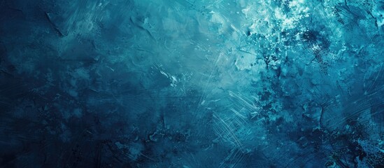 Aufkleber - Background in varying shades of blue with textured elements to create an appealing copy space image.