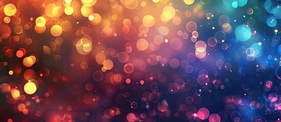 Aufkleber - Blurry abstract background with copy space image reflecting light.