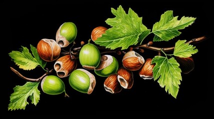 Wall Mural - nuts 