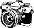 © Gabriel - Old camera clipart desing illustration