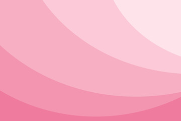 Wall Mural - Abstract pink gradient wave simple background. Vector illustration.