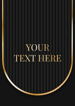 Banner with place for text.