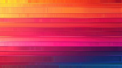 Poster - Colorful neon lines creating a smooth, vibrant background.