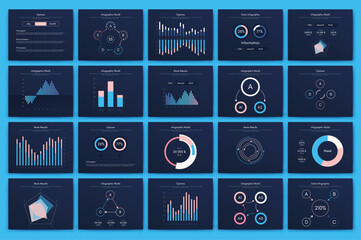 Wall Mural - vector graphics infographics with mobile phone. template for creating mobile applications, workflow 