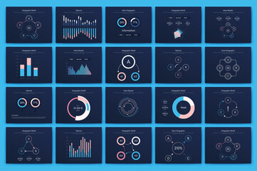Wall Mural - vector graphics infographics with mobile phone. template for creating mobile applications, workflow 
