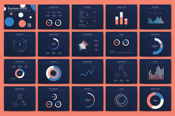 Wall Mural - vector graphics infographics with mobile phone. template for creating mobile applications, workflow 
