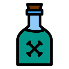 Sticker - poison icon 