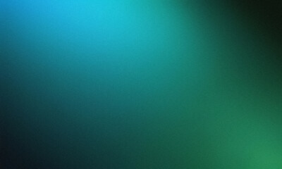 Wall Mural - Green and Blue Gradient Background for Various Design Works