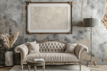 Wall Mural - Cozy Living Room Furniture