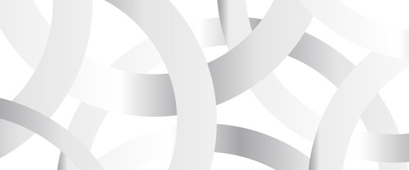 Poster - VOCTOR GREY WHITE ABSTRACT BACKGROUND WITH CIRCLES ROUND GRADIENT AND ELEMENT LAYER FOR PRESENTATION DESIGN