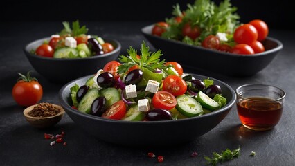 Wall Mural - Greek Salad (Horiatiki)