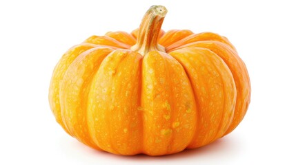 Wall Mural - Isolated pumpkin on white background
