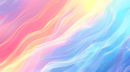 Wall Mural - Abstract colorful gradient rainbow color background, illustration