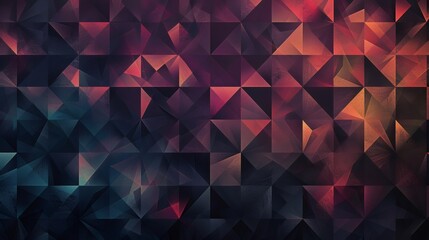 Poster - geometric abstract pattern background.
