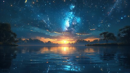 Dazzling Night Sky: Exploring the Universe with a Fresh Perspective
