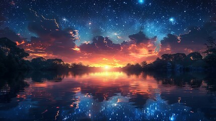 Dazzling Night Sky: Exploring the Universe with a Fresh Perspective