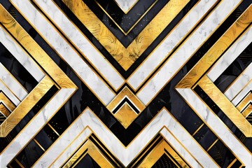 Poster - geometric abstract background creating a luxurious and sophisticated look.