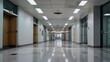© Fazal - abstract blur image background of clinic hospital walkway corridor Generative AI