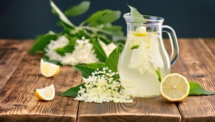 Wall Mural - Elder flower lemonade