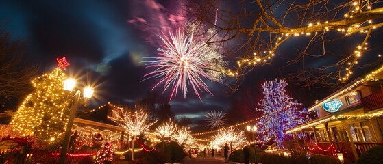 lights in the sky