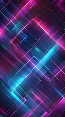 Poster - Gradient Backgrounds with Neon Highlights