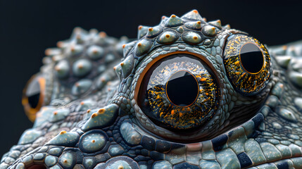 Wall Mural - Reptilian eye