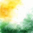 © Bundi - Background with yellow, green, and blue watercolor splashes