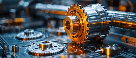 a mechanical engineering design software on a computer screen