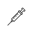 © Krupal - Syringe Icon for Medical and Healthcare Applications
